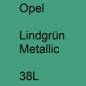 Preview: Opel, Lindgrün Metallic, 38L.